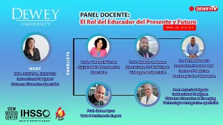 🔴 EN VIVO: El Rol del Educador del Presente y Futuro (1ra parte)