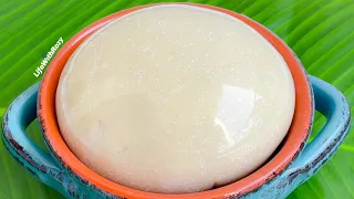 HOW TO MAKE RICE FUFU | RICE BALL WITH BROWN RICE 2 EASY WAYS