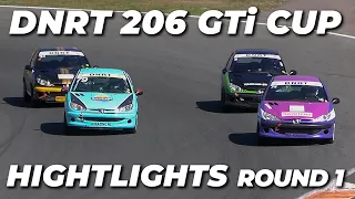DNRT 206 GTi Cup - Hightlights Round 1 - Circuit Zandvoort 2022