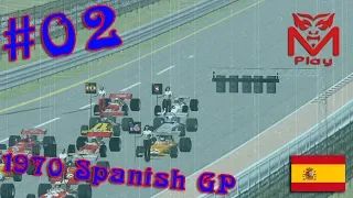 F1 Challenge VB | R.02 - 1970 Spanish GP | (They're not stopping!)