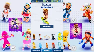 Subway Surfers Tour of all my Boards, Characters and Awards 2022