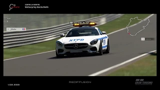 Gran Turismo™Sport Mercedes AMG GT Safety Car on Nordschleife (7'25"050) (soft sport tires)