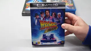 НАЗАД В БУДУЩЕЕ - 4K UHD BLU-RAY -  BACK TO THE FUTURE - TRILOGY - Скандинавское издание трилогии