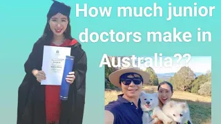 How much junior doctors make in Australia? what is locum work ??