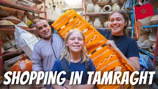 TAMRAGHT MOROCCO AND THE CHALLENGE OF CHOOSING A MOROCCAN RUG IN THE SOUK!