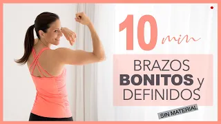 Ejercicios para TONIFICAR BRAZOS 💪  ➡ ELIMINA ROLLITOS ⬅  [[ 10 minutos ]]