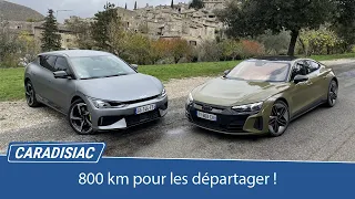 Comparatif - Kia EV6 GT VS Audi RS e-tron GT : un Paris-Marseille pour trancher !
