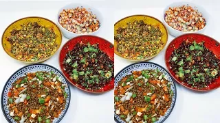 4 CHEAP AND EASY VEGAN LEGUME SALADS