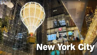 4K/HDR🌟Christmas Holidays in New York City