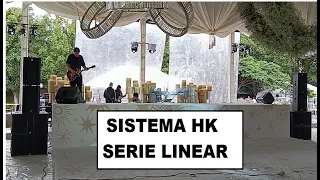 Sonorizando 🎚️🎛️ con sistema  HK serie Linear 5 y 4000A 🔊 🔊  !!