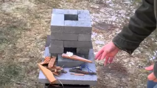 How to build a better brick rocket stove for $10