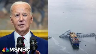 'We’re not leaving until this job gets done': Biden on Baltimore bridge collapse