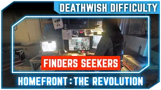 Homefront The Revolution - Finders Seekers - Walkthrough No Commentary [Deathwish Difficulty]