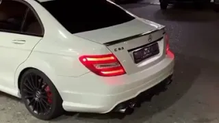 Выхлоп C63 AMG