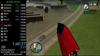 GTA:SA NMG Speedrun in 4:28:04 [Former World Record]