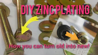 DIY Zinc plating - how to guide (Classic-Plating.co.uk / ePlating kit)