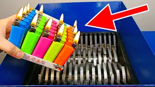 Shredding Lighters with Fast Shredder!