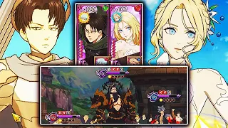 -65% DEF RELATED! NEW LEVI AND WEDDING BRUNHILD BROKEN DEBUFF COMBO! | 7DS: Grand Cross