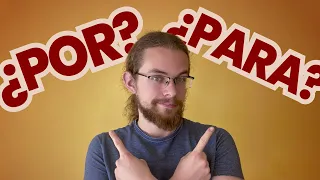 POR vs. PARA - 14 basic uses (Spanish lesson)