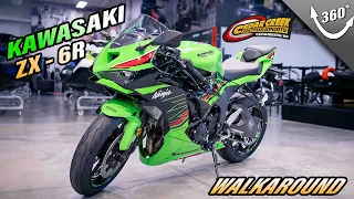 Walkaround | 2024 Kawasaki Ninja® ZX™-6R KRT Edition