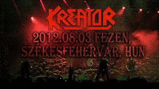 Kreator 2012 Fezen, Székesfehérvár, Hungary [Full Show] [HD]