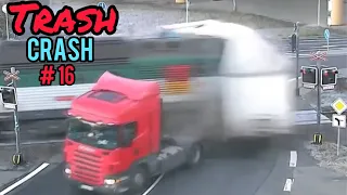 Trash Crash #16 | Brutal Car Crash 2023 | Fatal Car Crashes Compilation 2023 | Idiots In Cars