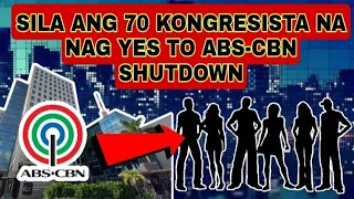 BALIK-TANAW: THE 70 CONGRESSMEN WHO VOTED AGAINST ABS-CBN FRANCHISE RENEWAL | KAPAMILYA FANS