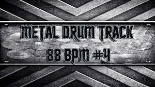 Slow Extreme Metal Drum Track 88 BPM (HQ,HD)