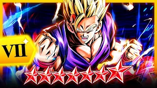 Z7, 1400% 14 STAR BLU SSJ GOHAN IS A SOLID DEFENSIVE HYBRID OPTION! | DB Legends PvP