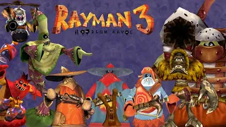 Rayman 3 Hoodlum Havoc | All Enemies