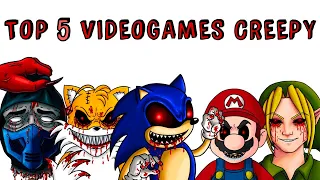 Top videogames creepy 🎮 Histórias CREEPYS e ASSUSTADORAS | Draw My Life Português