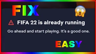 How To EASILY Fix EA "Game Is Already Running" Error Glitch!