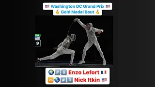 Washington DC Grand Prix 2024 SMF - GOLD - Enzo Lefort FRA v Nick Itkin USA