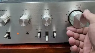 2tr4 Amply Pioneer SA 6800ii đẹp long lanh - 110W ghép loa bass 25 chơi nhạc Vàng hay