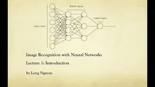Lecture 1: Introduction to Neural Networks
