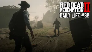 Red Dead Redemption 2 PC Free Roam | Daily Life of John Marston #32