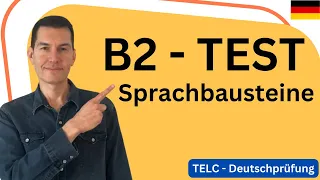 B2 - Test | Sprachbausteine einfach erklärt | TELC Prüfung | Deutsch Grammatik