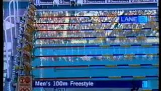 1998 World Swimming Championships - Mens 100m Freestyle