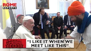 Pope Francis holds interreligious encounters in Lisbon  “I like it when we meet like this”
