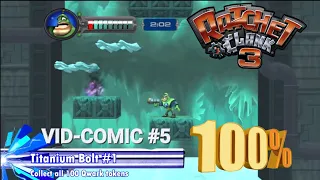 Ratchet & Clank 3 (HD) - All Skill Points & Titanium Bolts (Vid-Comic #5) - Up Your Arsenal