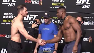 UFC 260: Stipe Miocic vs. Francis Ngannou Staredown - MMA Fighting