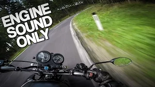 Honda CB500 - quick(ish) ride on Austrian roads [RAW onboard]