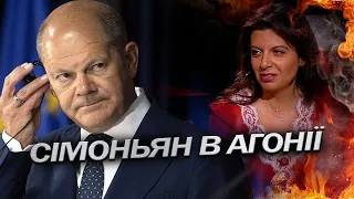 Вибрик СІМОНЬЯН / Що пропагандистка побажала ШОЛЬЦУ?