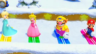 Mario Party Superstars - Mario vs Peach vs Rosalina vs Wario 2 Players Walkthrough at Yoshi's Island