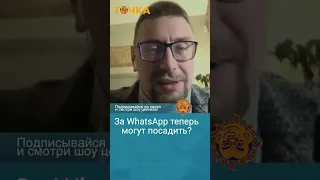 За WhatsApp теперь тоже могут посадить? Михаил Климарев