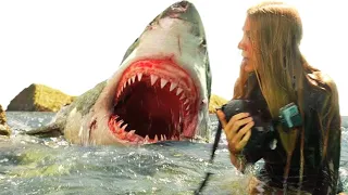 Shark attack test | Human blood vs Fish blood #shorts