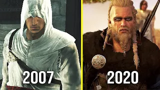 Evolution of Assassin's Creed Games | 2007 - 2020 | Graphics Comparison