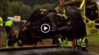 Holger Hovemann Crash Video | Bergrennen st Agatha unfall | Hovemann Crash | 25 September 2023