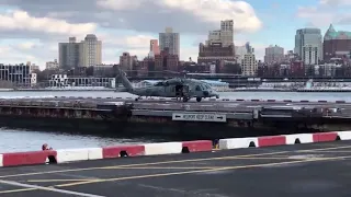 UH-60 lost its tail rotor gear at NY heliport