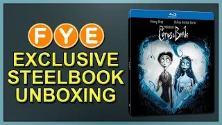 Corpse Bride FYE Exclusive Blu-ray SteelBook Unboxing